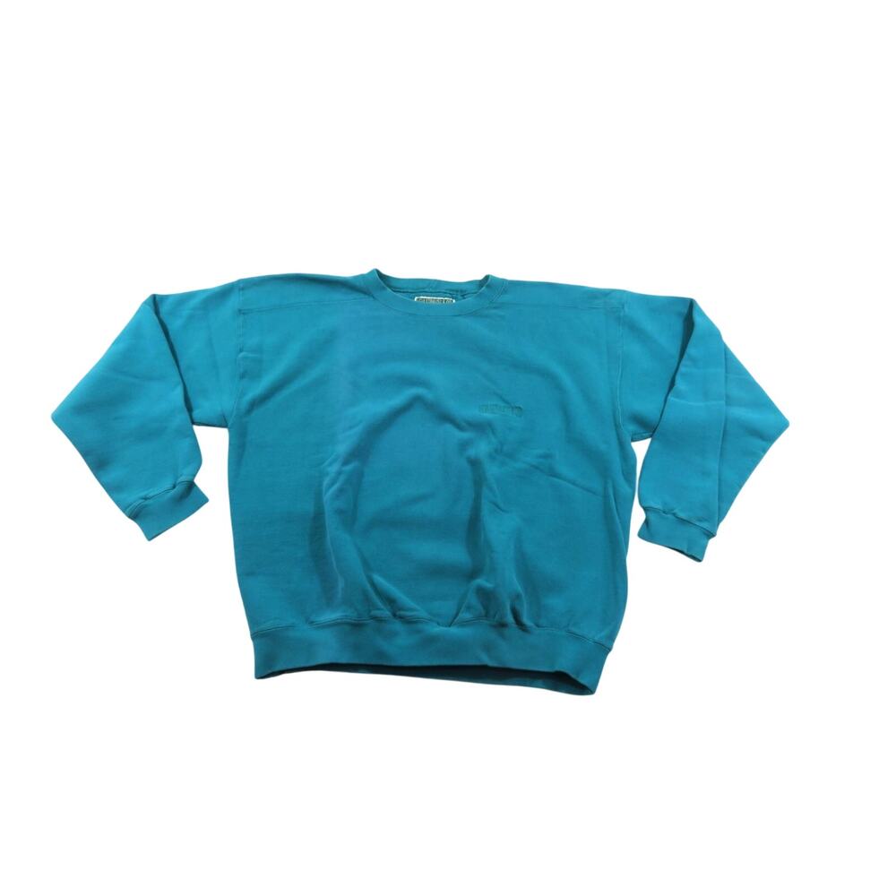 Levis Strauss & Co Brand Sweatshirt Turquoise Color Sz XL 1990s